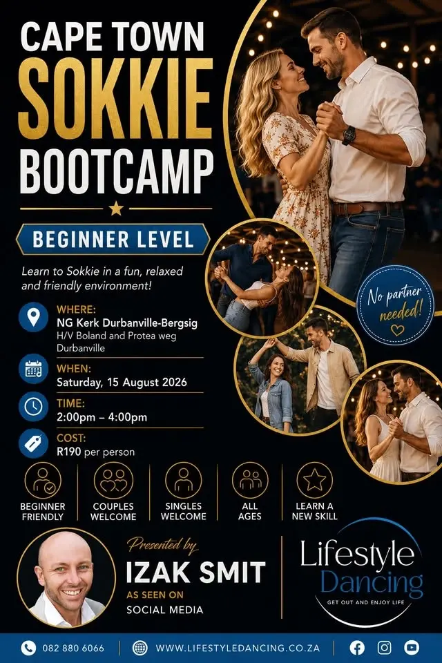 Sokkie Beginner level Bootcamp - Cape Town