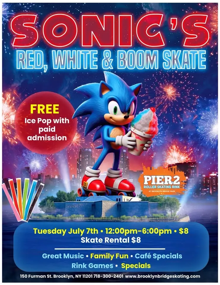 💥 Sonic’s Red, White & Boom Skate! 💥