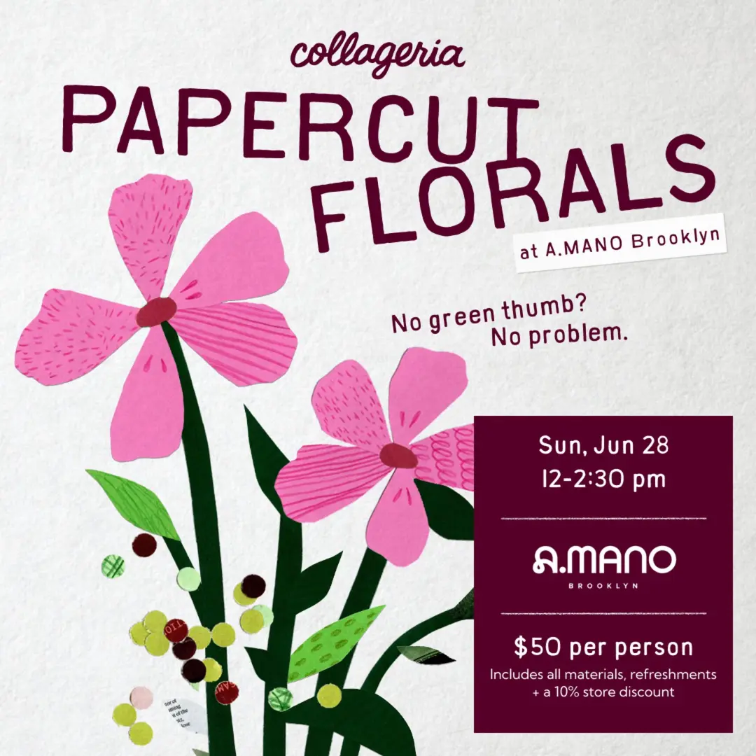 Papercut Florals with Collageria