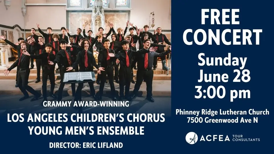 Los Angeles Children's Chorus in concert