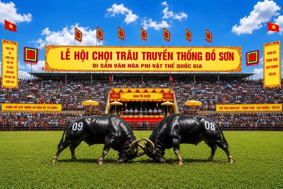 Vòng Đấu Loại - Lễ Hội Chọi Trâu Truyền Thống Đồ Sơn 2026