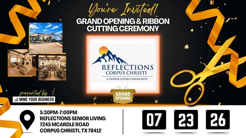 Ribbon Cutting - Reflections Senior Living, presented by Mind Your Business