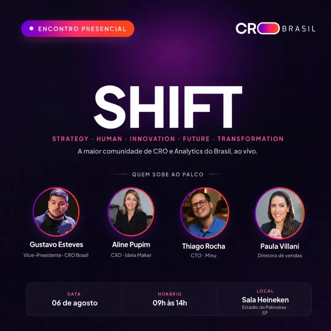 SHIFT - Conectando pessoas e dados para otimizar o presente e escalar o futuro