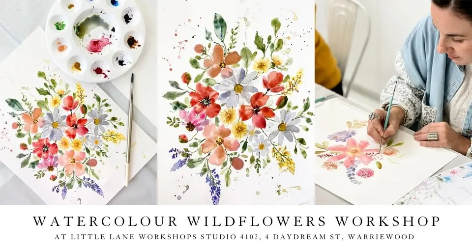 Watercolour Wildflowers Workshop