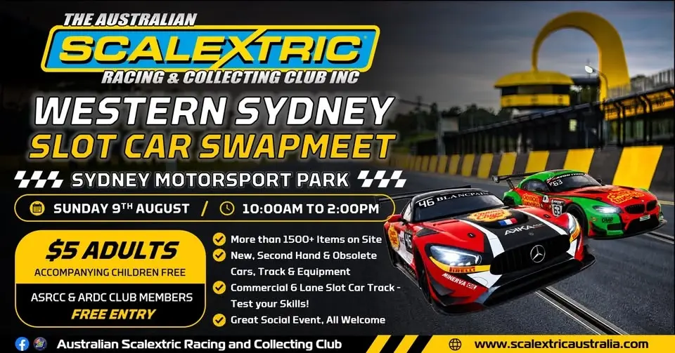 A.S.R.C.C. Western Sydney Slot Car Swapmeet 2026