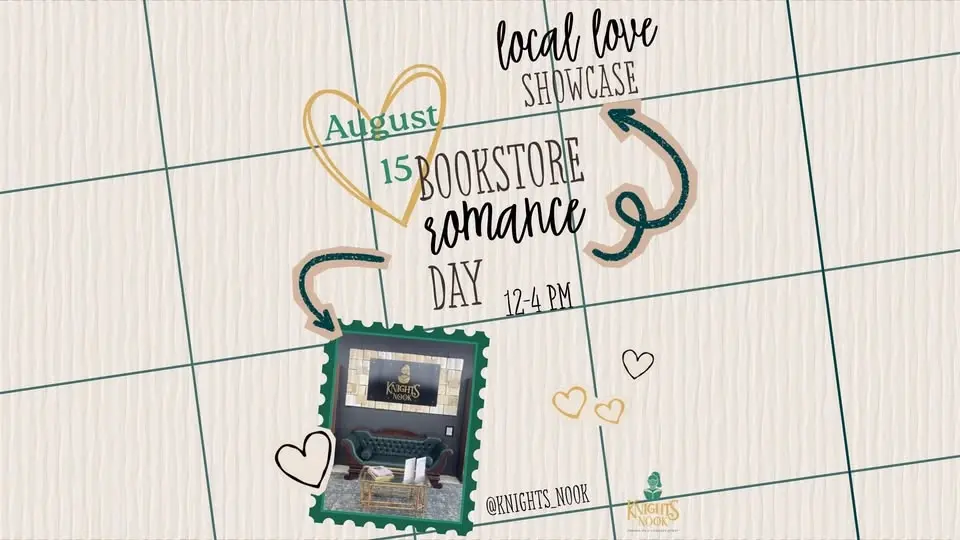 Bookstore Romance Day at Knight’s Nook