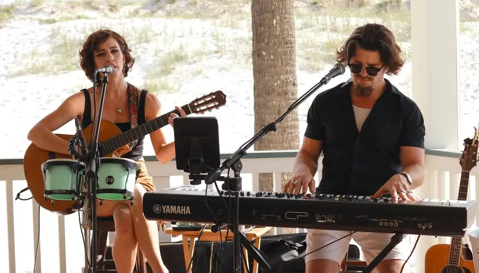 Josh & Jenny Higgins @ Crabby's Beachside Pavilion