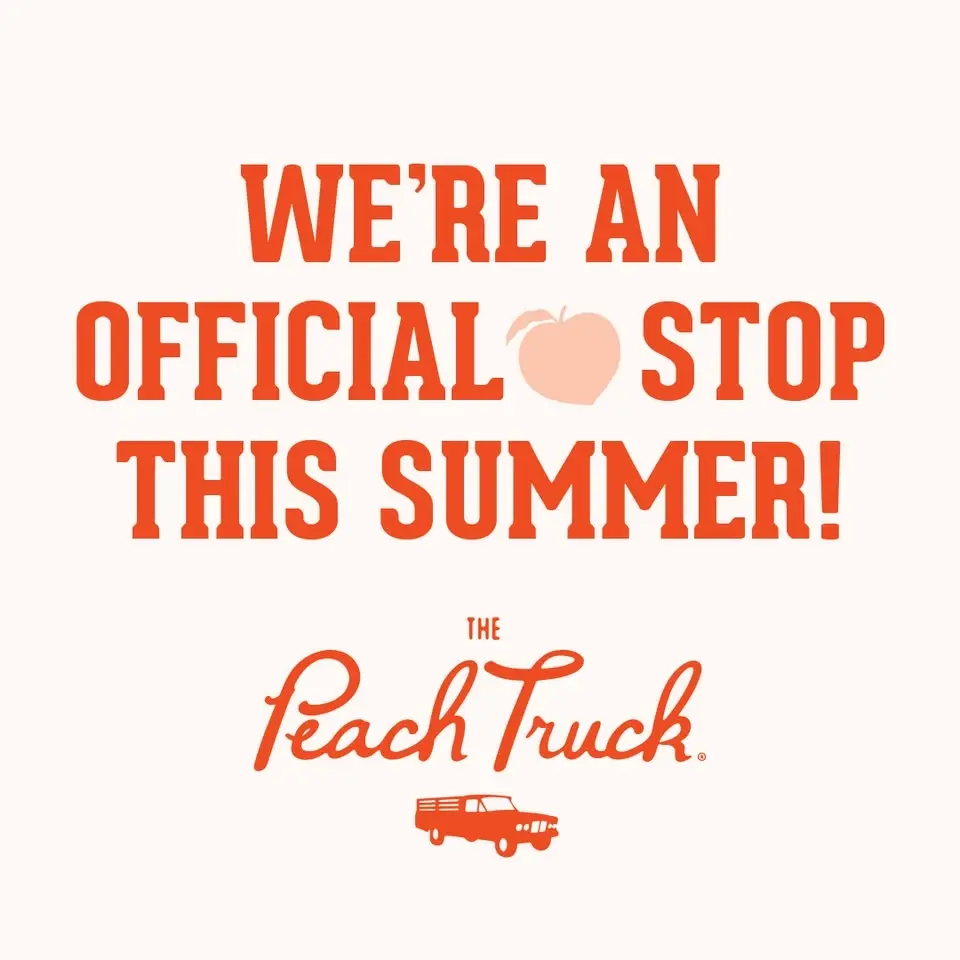 Peach Truck at The Mall at Johnson City