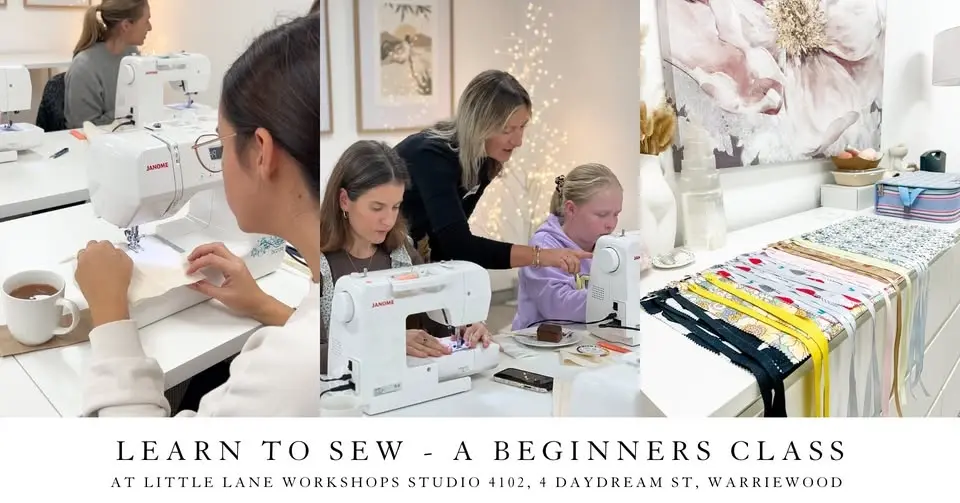 Learn To Sew - A Beginners Workshop