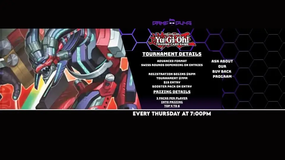 Yu-Gi-Oh: League Night at Game Guys
