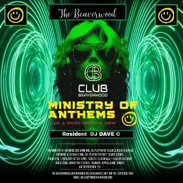 Ministry of Anthems live at The Beaverwood