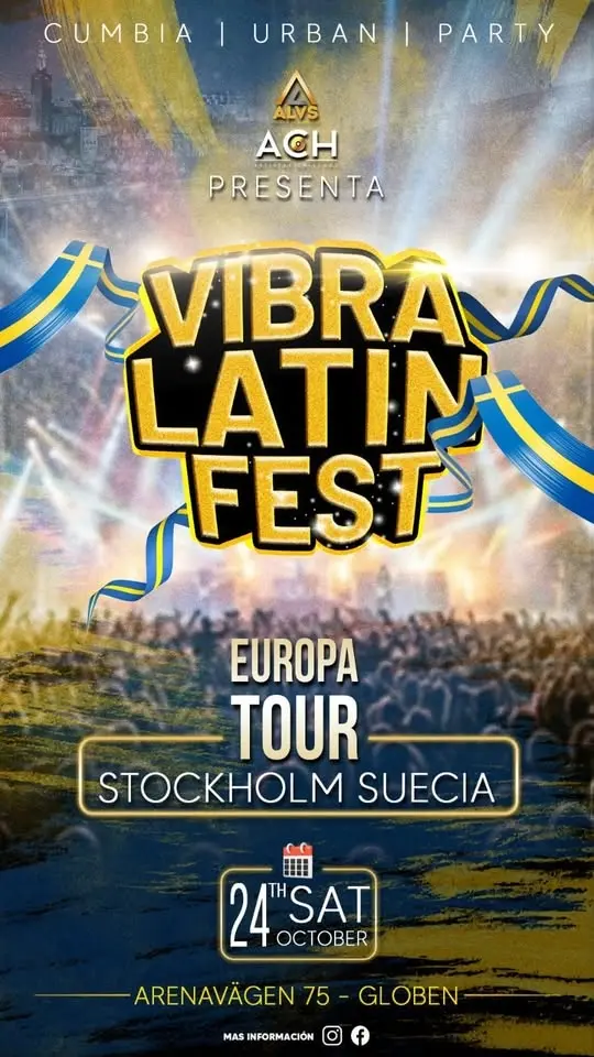 Vibra Latin Fest Sthlm 24/10