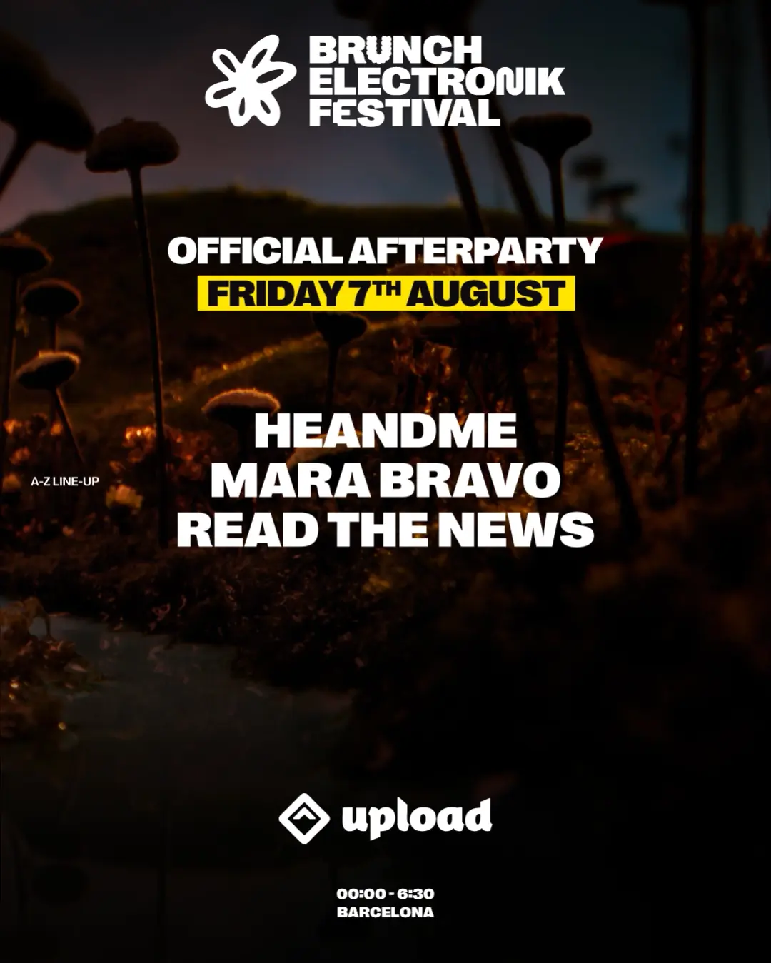 Friday - Upload - Official Afterparty Brunch Electronik Festival