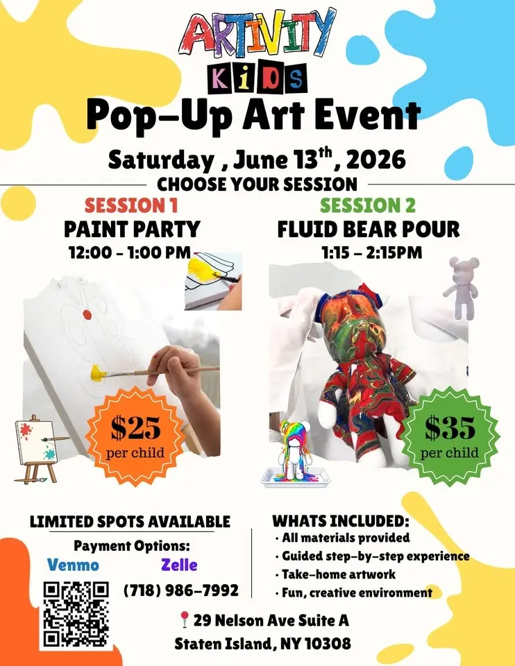 🎨 Artivity Kids Pop-Up Event