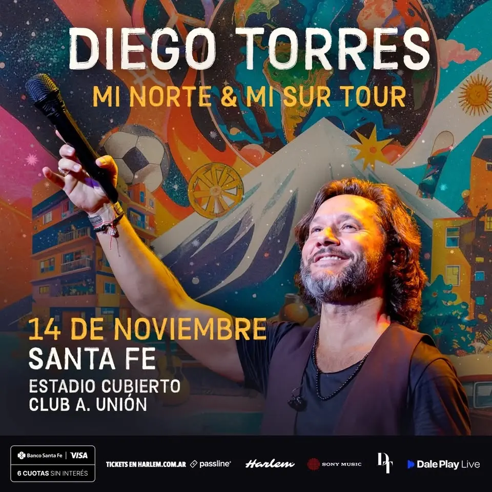 DIEGO TORRES en Santa Fe | 14 de noviembre