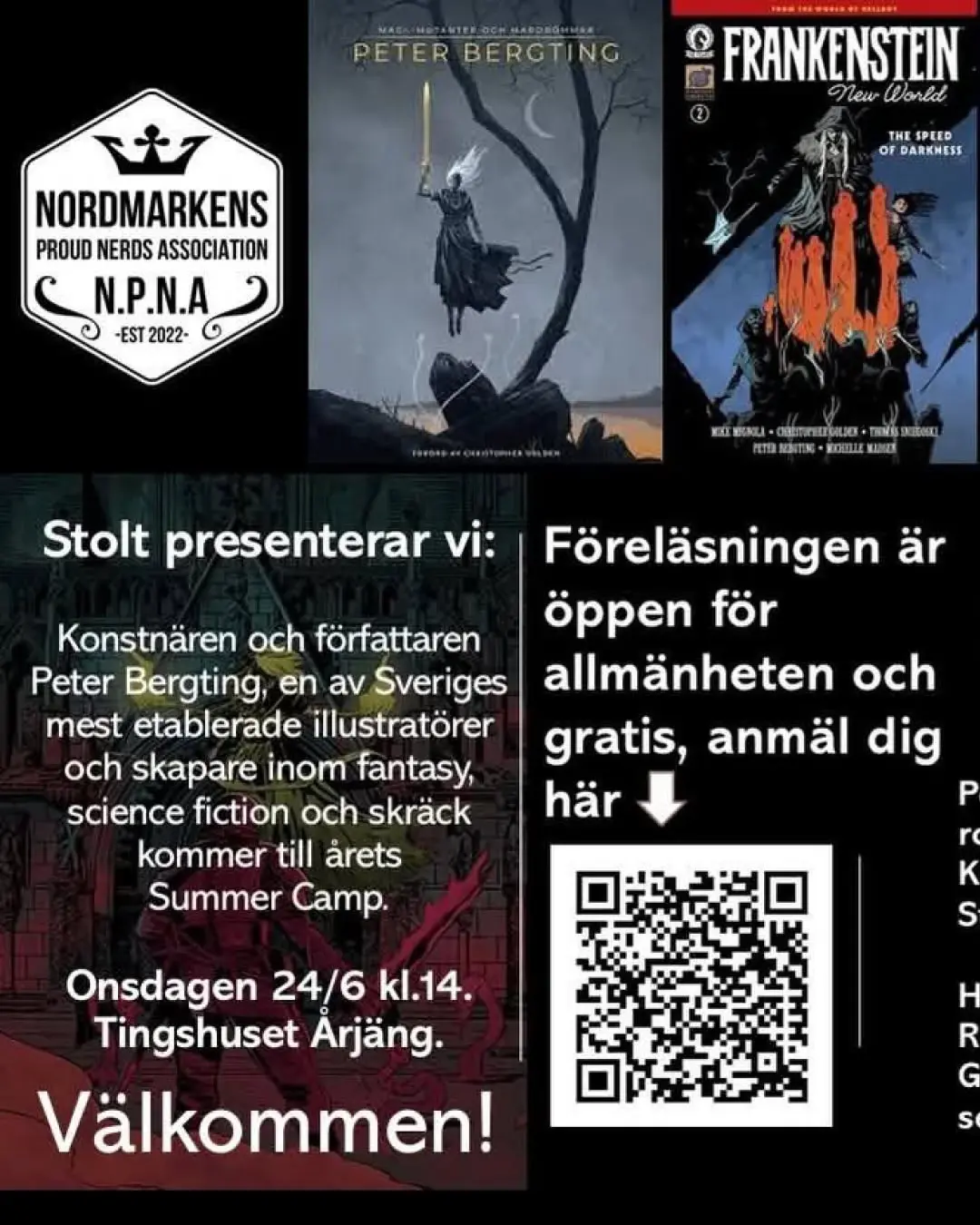Peter Bergting föreläsning – Tillsammans till Summer Camp III