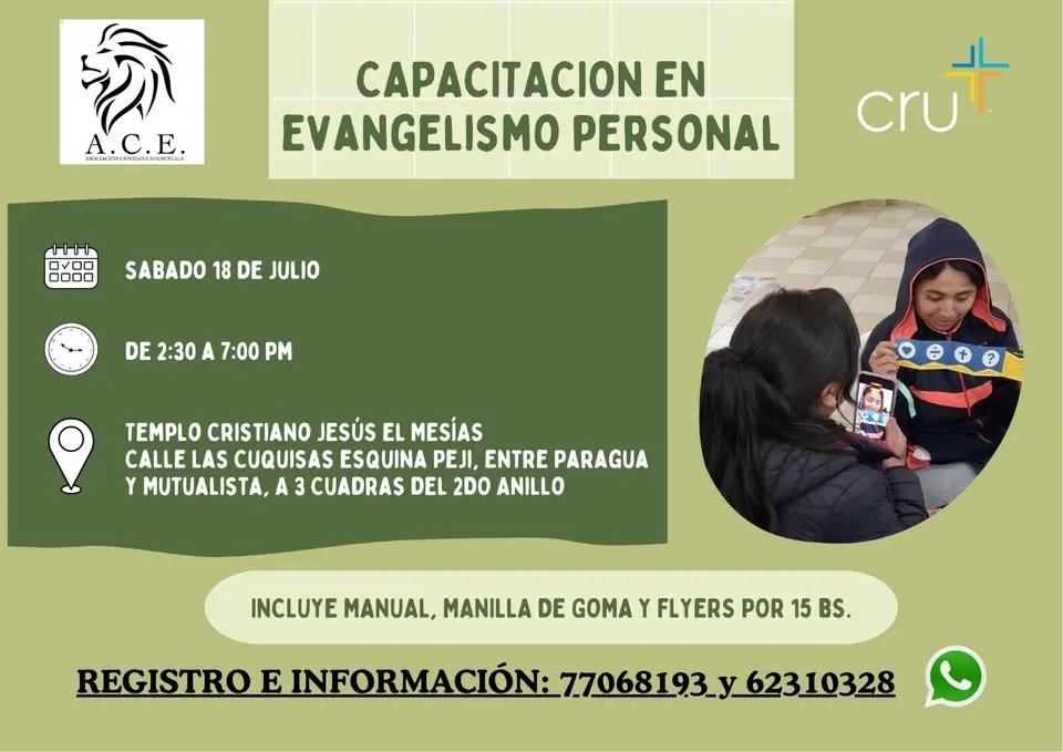 Capacitación en Evangelismo Personal