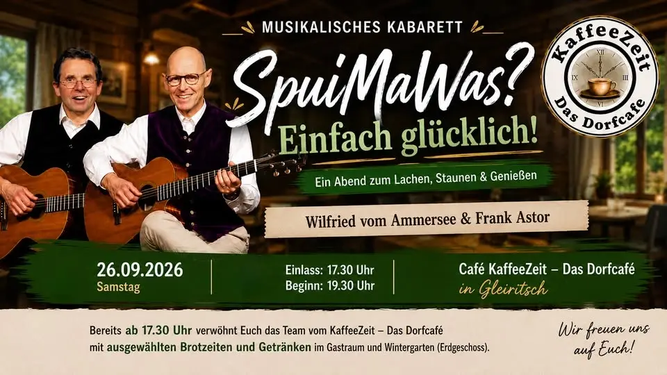 SpuiMaWas? Einfach glücklich!