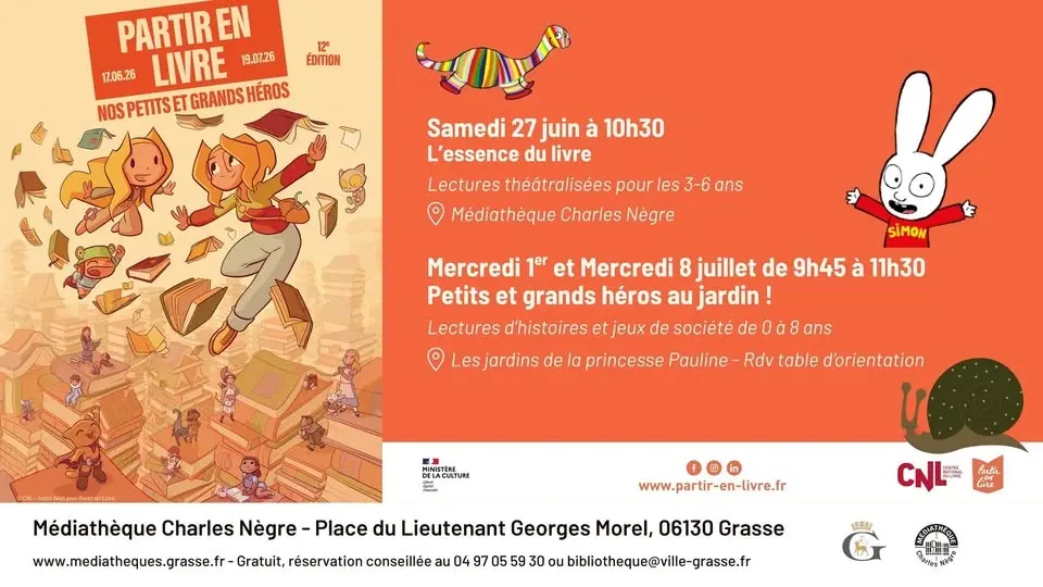 Partir en livre Grasse