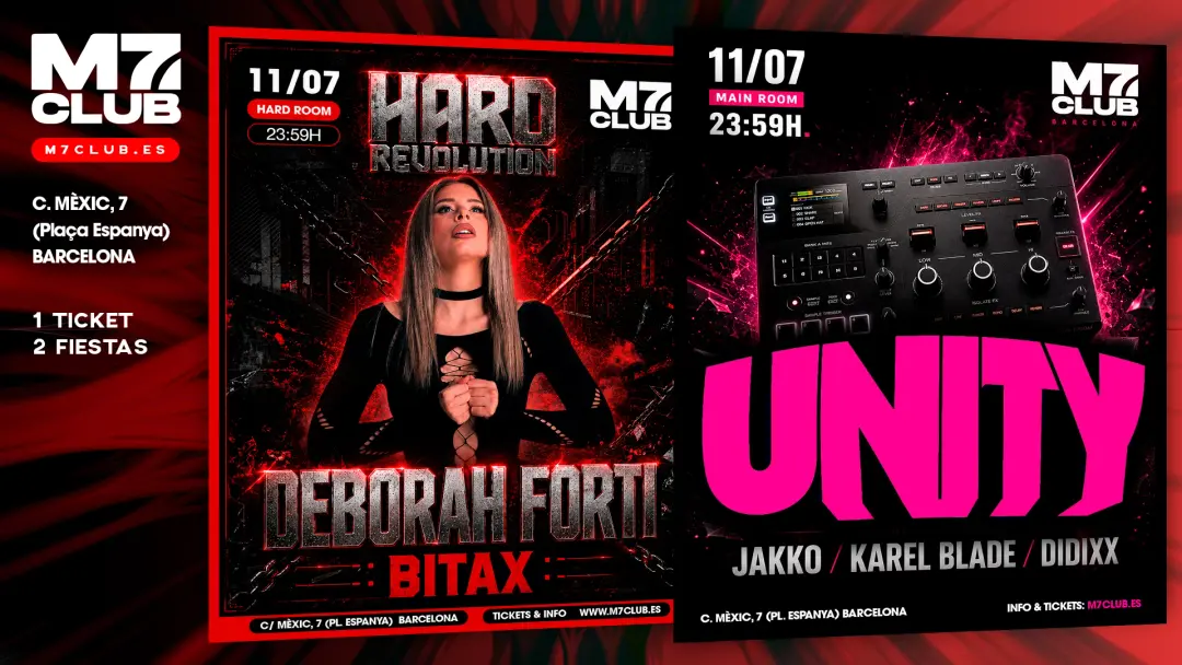 HARD REVOLUTION [Deborah Forti, Apokä & Bitax] UNITY [Jakko, Karel Blade & DIDIXX]