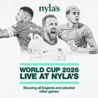 England v Dr Congo | World Cup Live at Nyla's