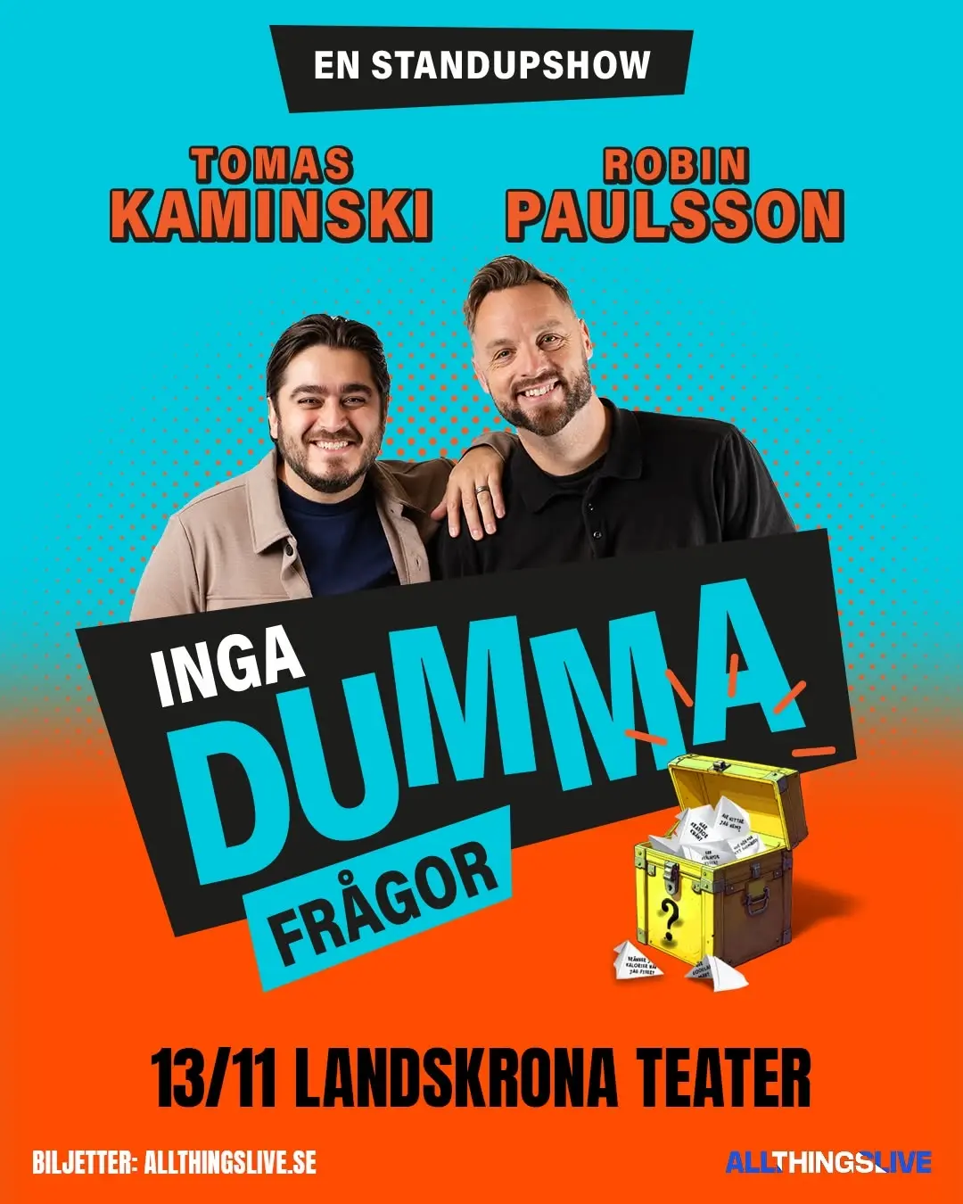 Inga Dumma Frågor – En Standupshow