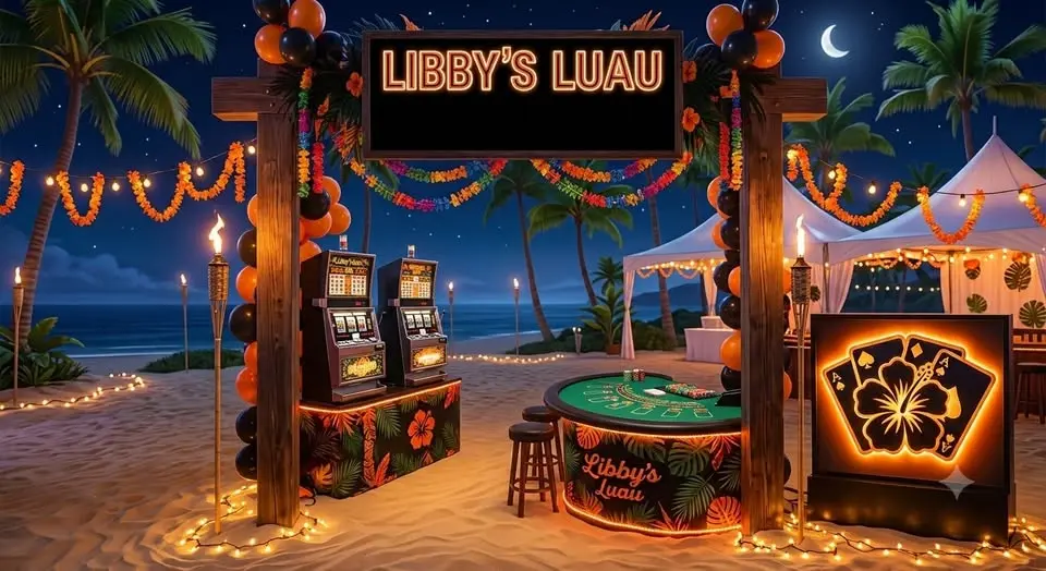 Libby's Luau: Come Out and Try Your Luck and Show Your Love for Libby!