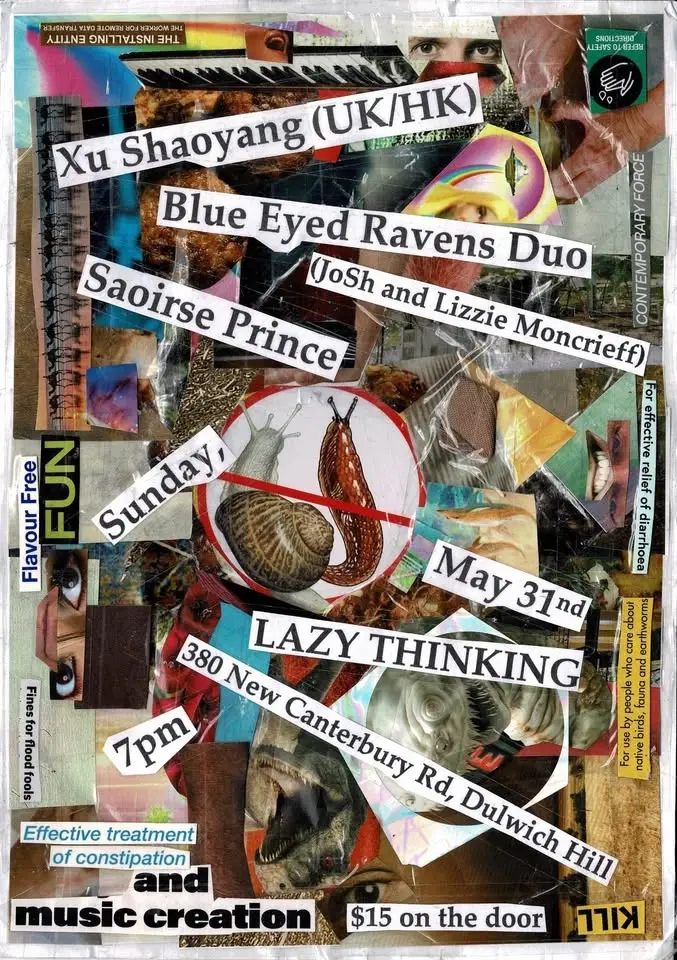 Xu Shaoyang (UK/HK) singer/songwriter show with Blue Eyed Ravens and Saoirse Prince