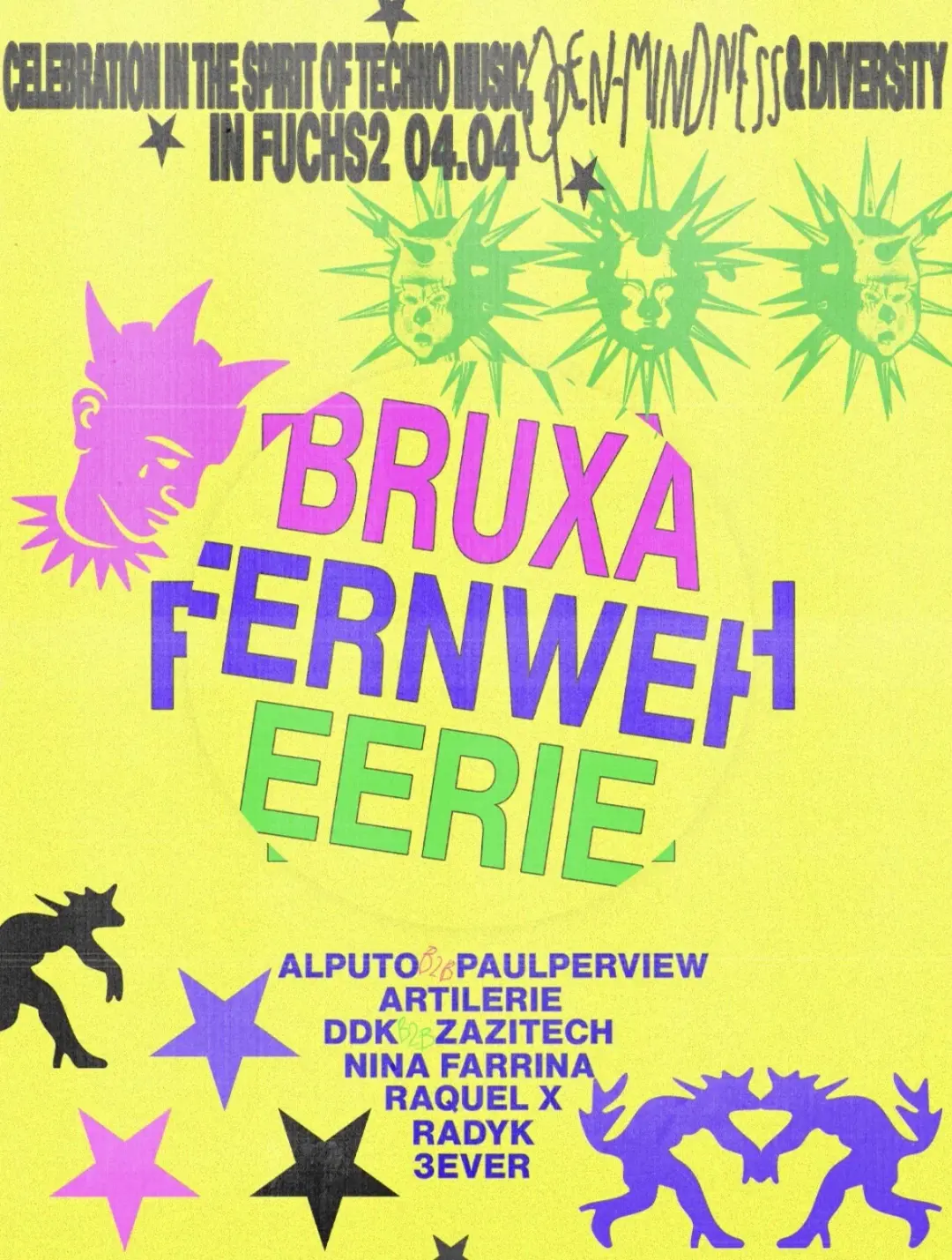 ★ EERIE x BRUXA x Fernweh.MADRID W/ RESIDENTS ★