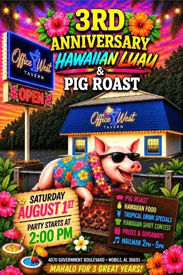 3rd Anniversary Luau & Pig Roast