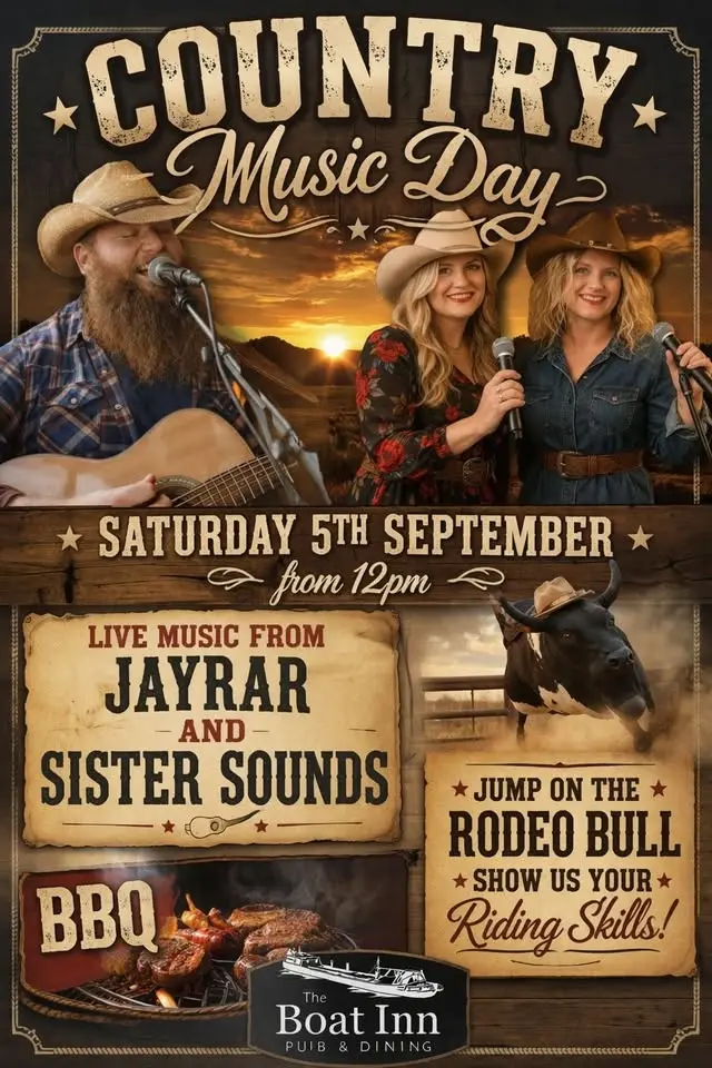 Country Music Day and Rodeo Bull