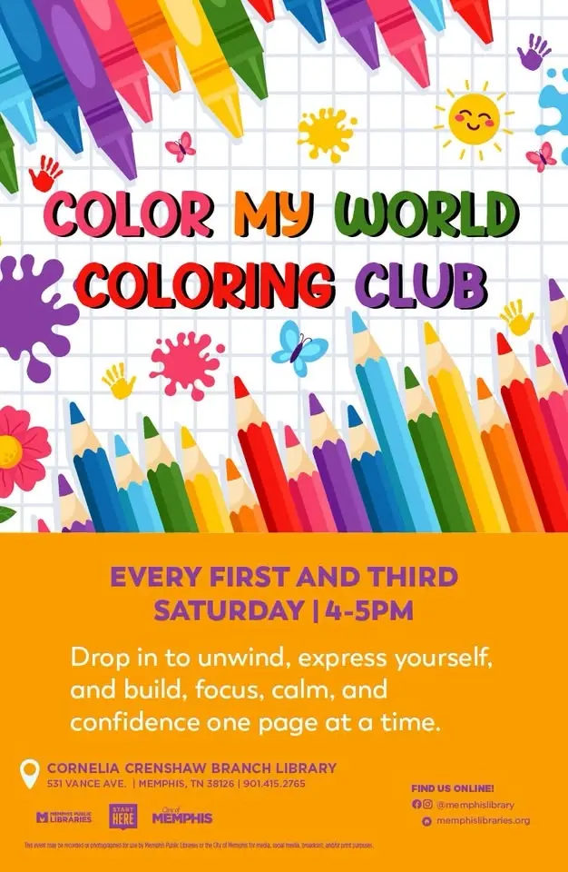 Color My World Coloring Club