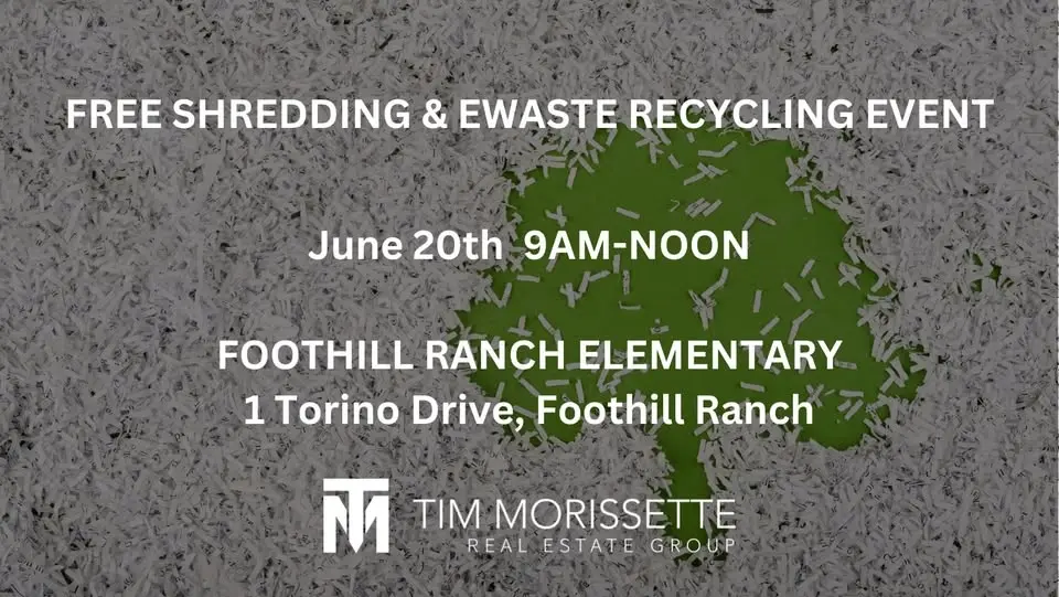 Free Shredding & Ewaste Recycling Event
