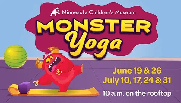 Monster Yoga at Minnesota Children's Museum