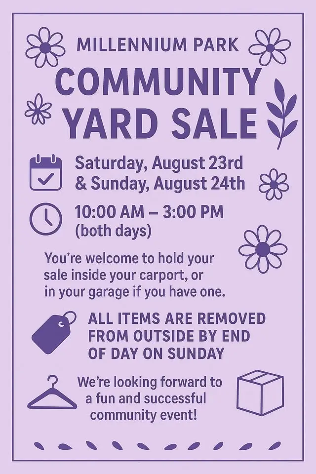 Yard sale