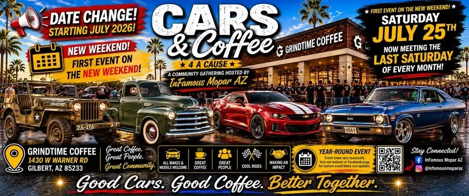 Cars & Coffee @ Grindtime Coffee
