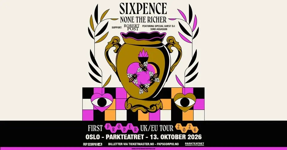 Sixpence None The Richer / Parkteatret / Pres. av FKP Scorpio