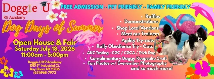Dog Days of Summer Open House & Pet Fair