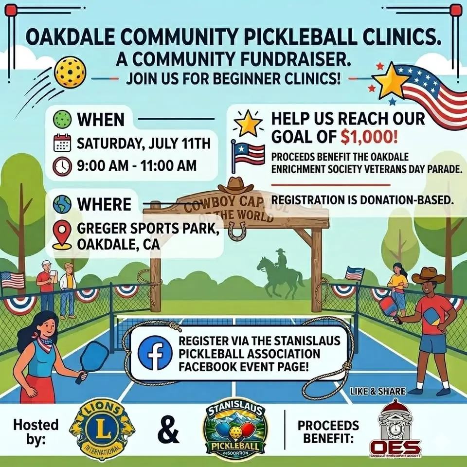 Serve for Our Veterans! Beginner Pickleball Clinic & Fundraiser