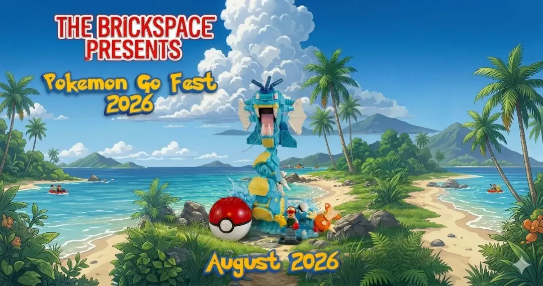 Pokemon Go Fest 2026 - Bricks and Pokeballs.