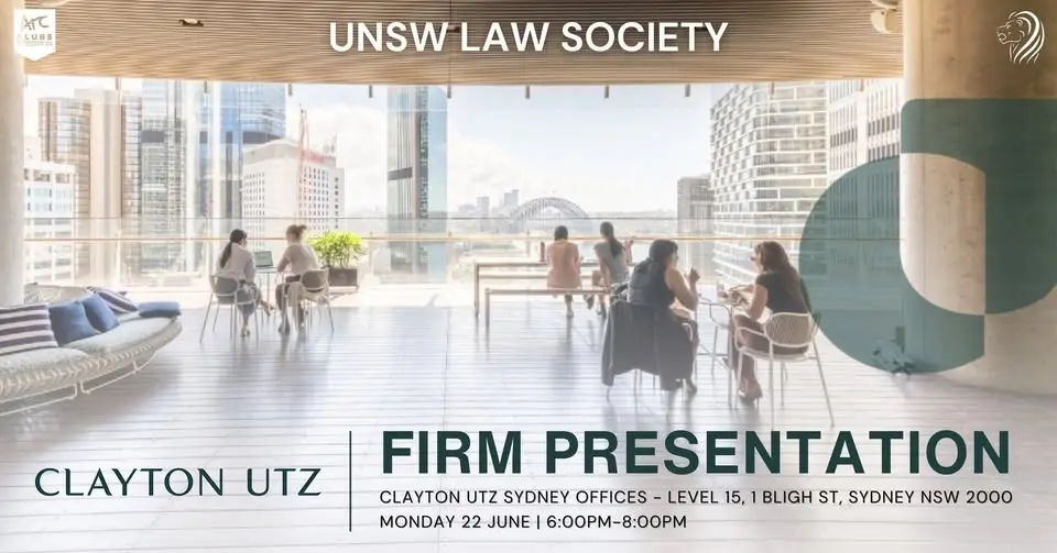 Clayton Utz Firm Presentation