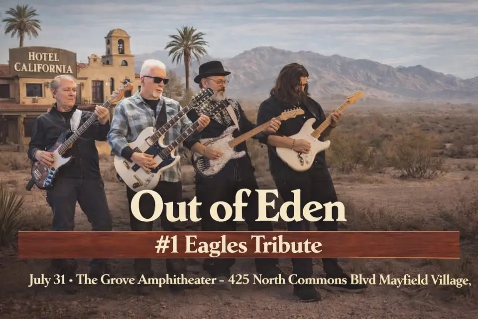 Out Of Eden – Eagles Tribute LIVE at The Grove