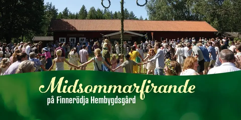 Midsommarfirande på Finnerödja Hembygdsgård 2026