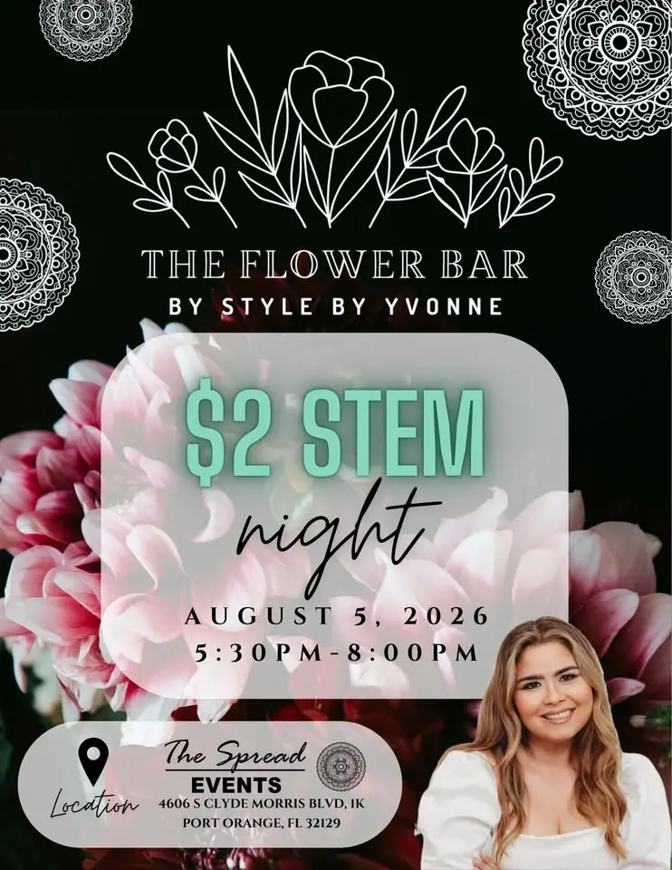 $2 Stem Night with The Flower Bar