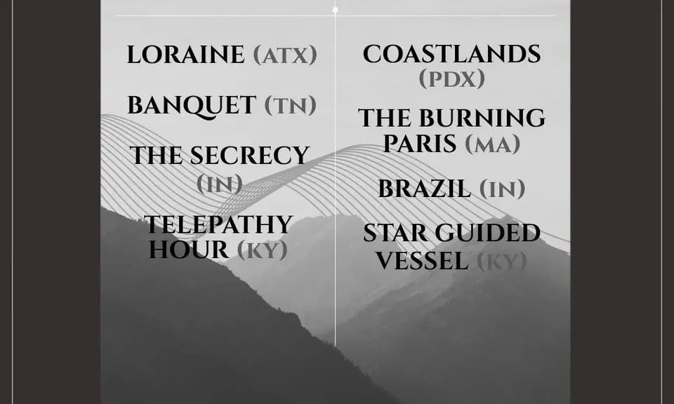 Road to Post ft. Loraine + Coastlands + Banquet + The Burning Paris AND MORE!