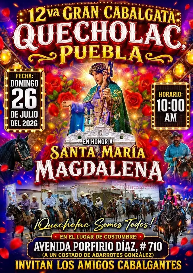 CABALGATA QUECHOLAC 2026💥
