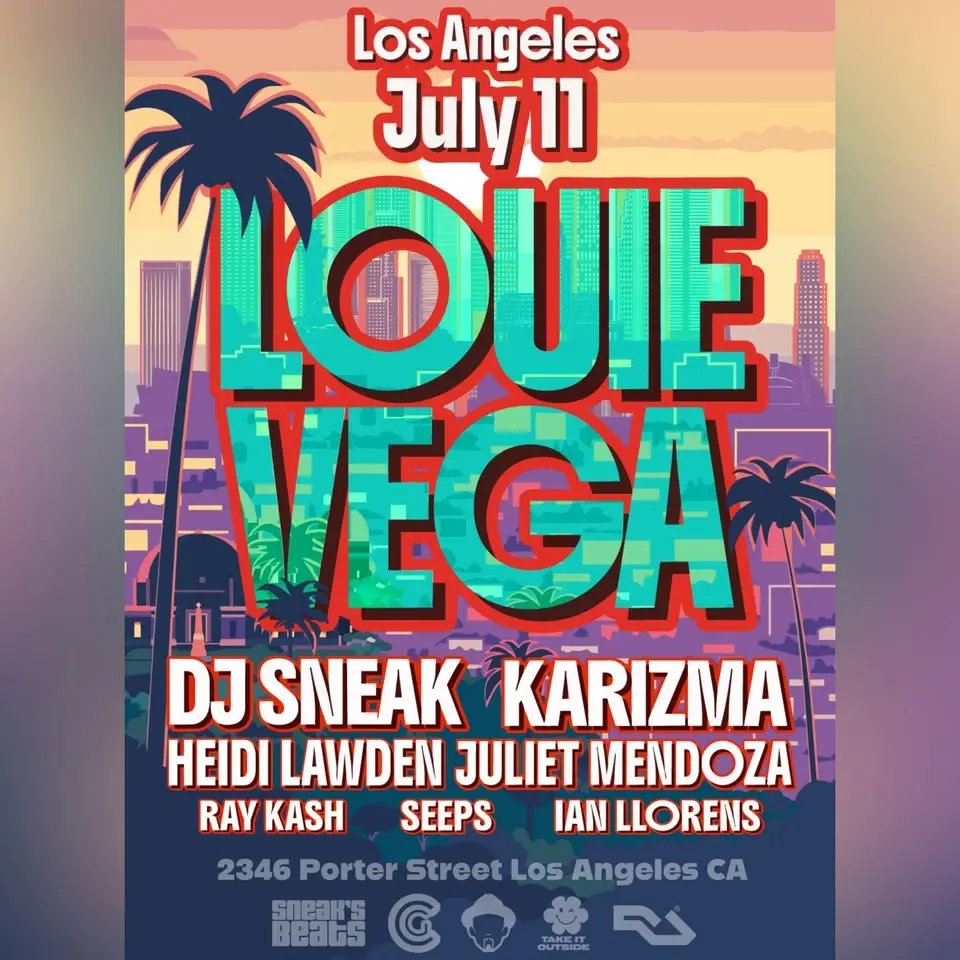 Certified Groovers x Sneak’s Beats: LOUIE VEGA in LA