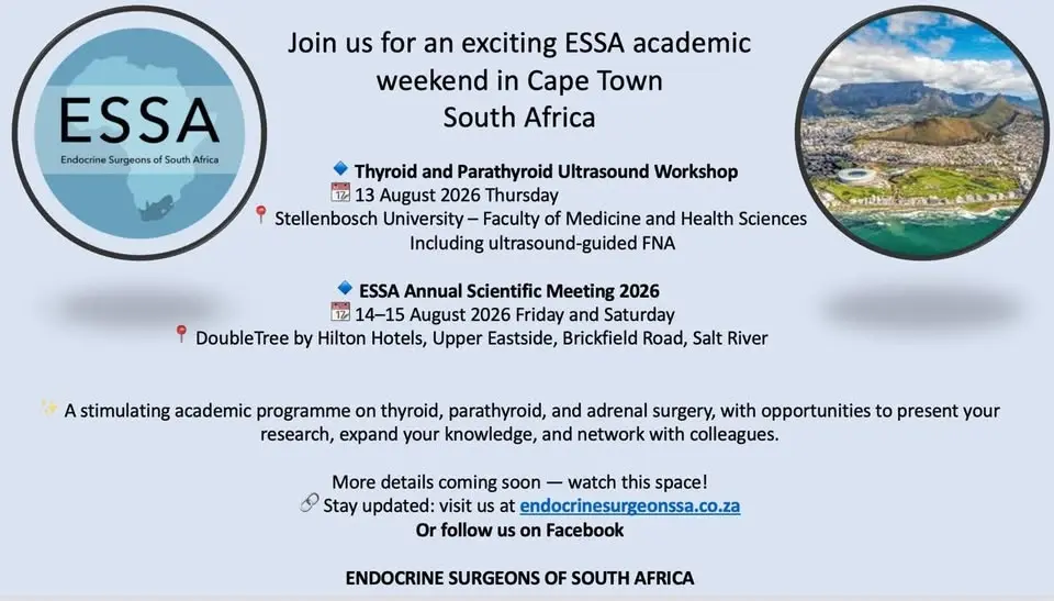 Endocrine Surgeons of South Africa Academic Meeting ESSA 20262026