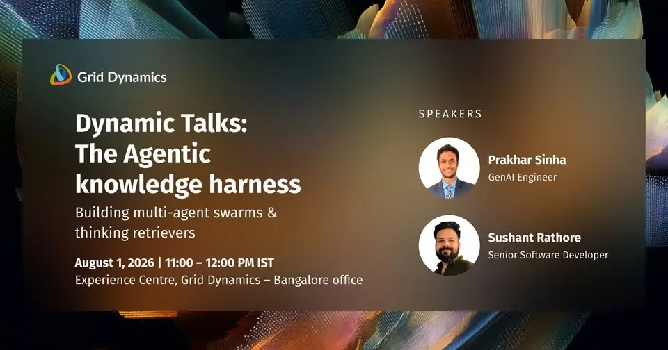 Dynamic Talks | The Agentic Knowledge Harness: Building Multi-Agent Swarms & Thinking Retrievers