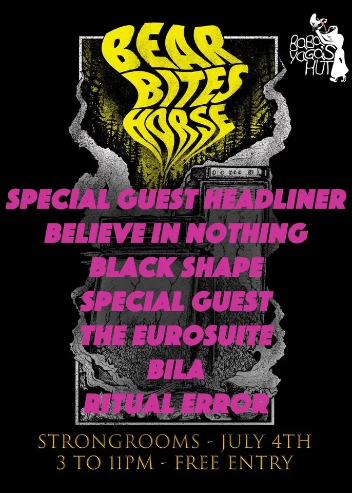 Bear Bites Horse - Free All Dayer